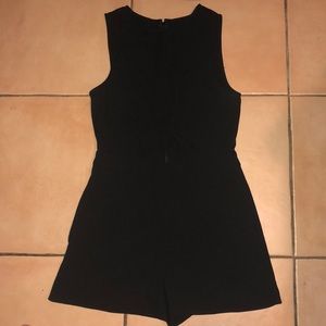 Rachel Roy Black romper size 6